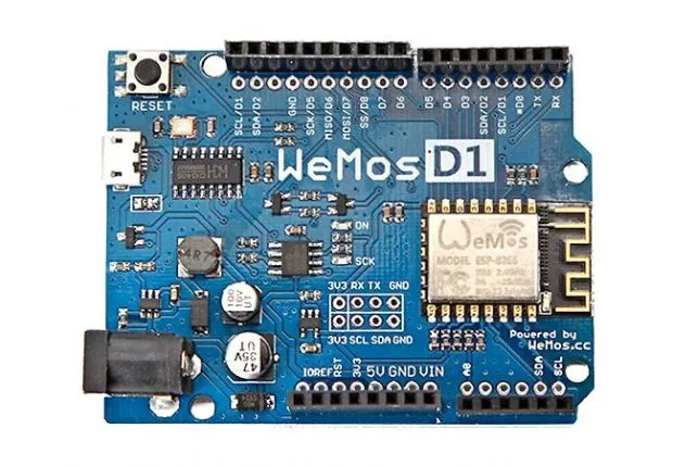 WeMos D1 R2 на базе контроллера ESP8266