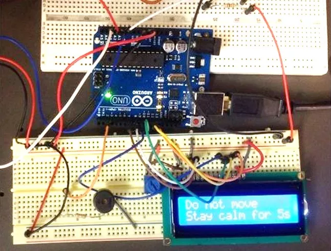 Монитор сердечного ритма с помощью Arduino