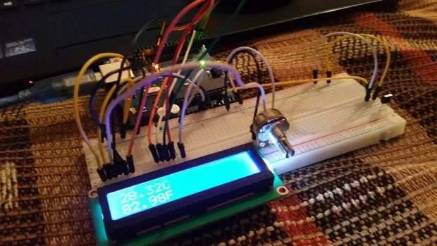 Термометр на Arduino, LM35 и LCD