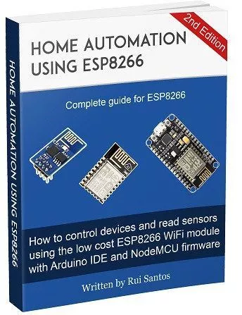 Обложка книги "Home automation using esp8266"